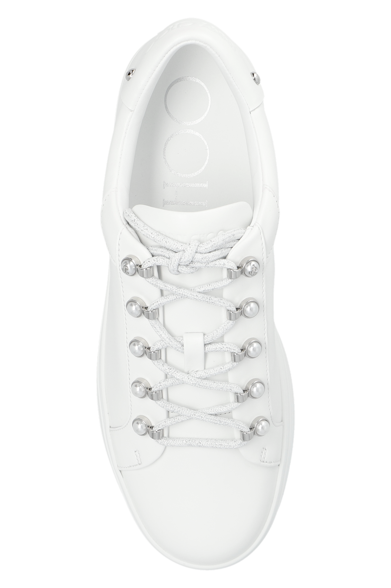 White 'Antibes' sneakers Jimmy Choo - SchaferandweinerShops
